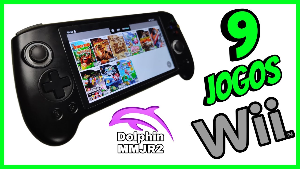 ANBERNIC RG556 - 9 JOGOS DE WII/DolphinMMJR2.