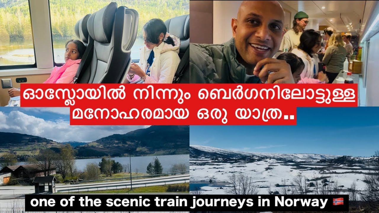 Europe Trip 2025 | Ep8 | Oslo to Bergen Train journey | one of the scenic train journeys in Norway