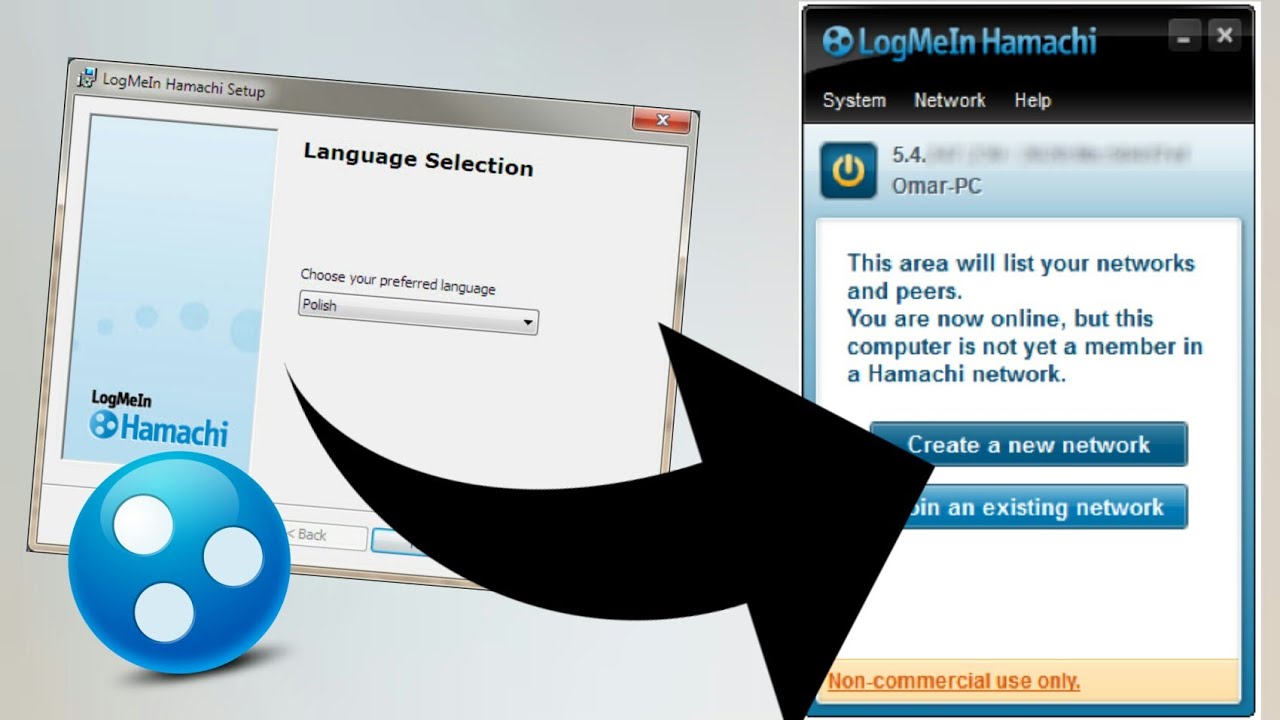 ✔ Poradnik: Jak pobrać i zainstalować program LogMeIn Hamachi