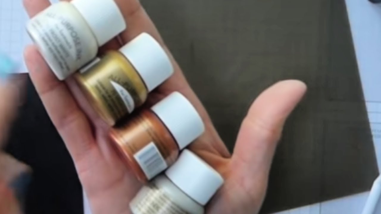 Shimmer Paint Stamping from Stampin' Up! - How To