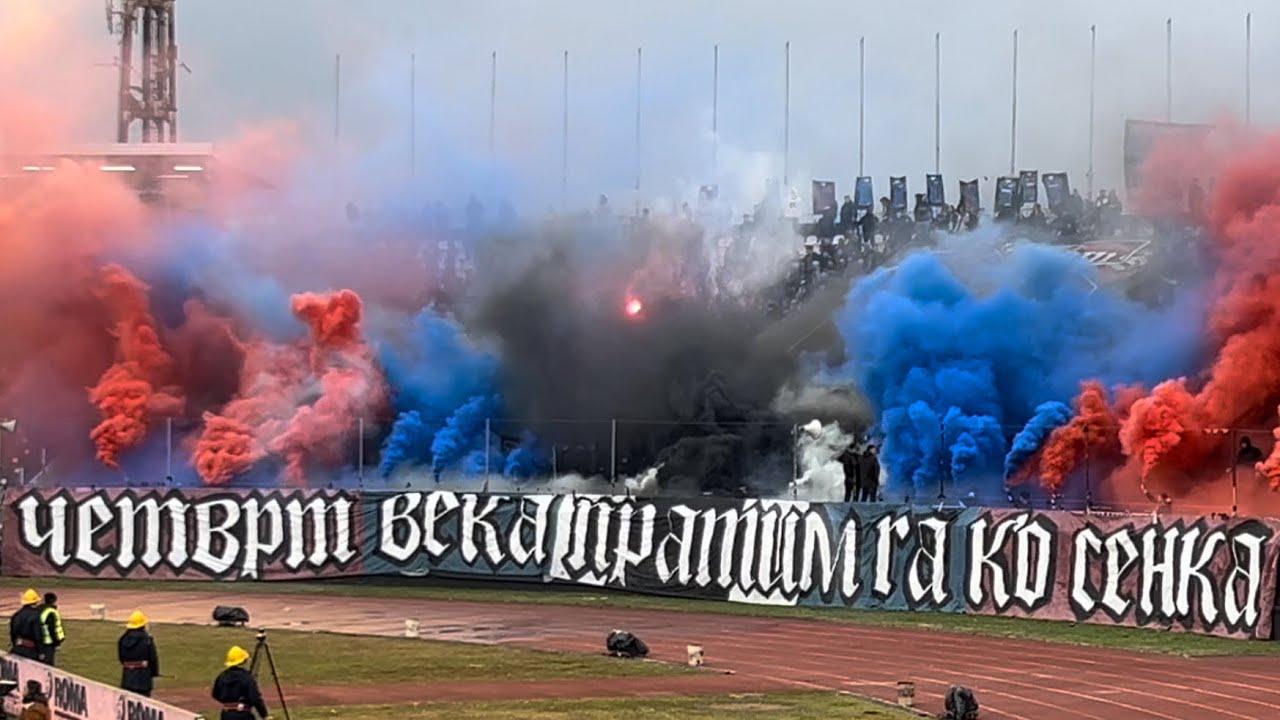 FK PARTIZAN - Radnički Ni&scaron; (31.01.2026) Grobari choreo & support 