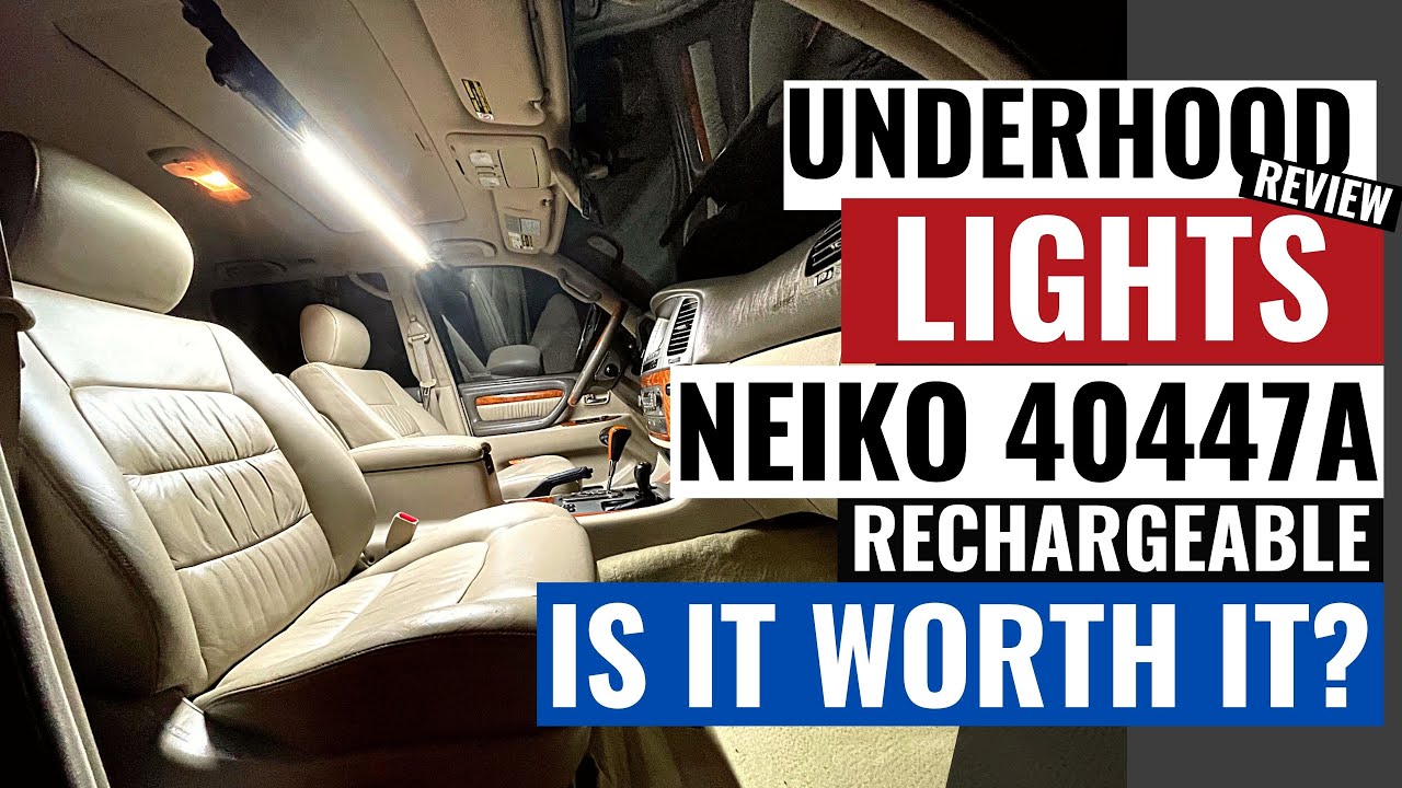 Underhood Lights Review, NEIKO Rechargeable Underhood Light, is it worth it?