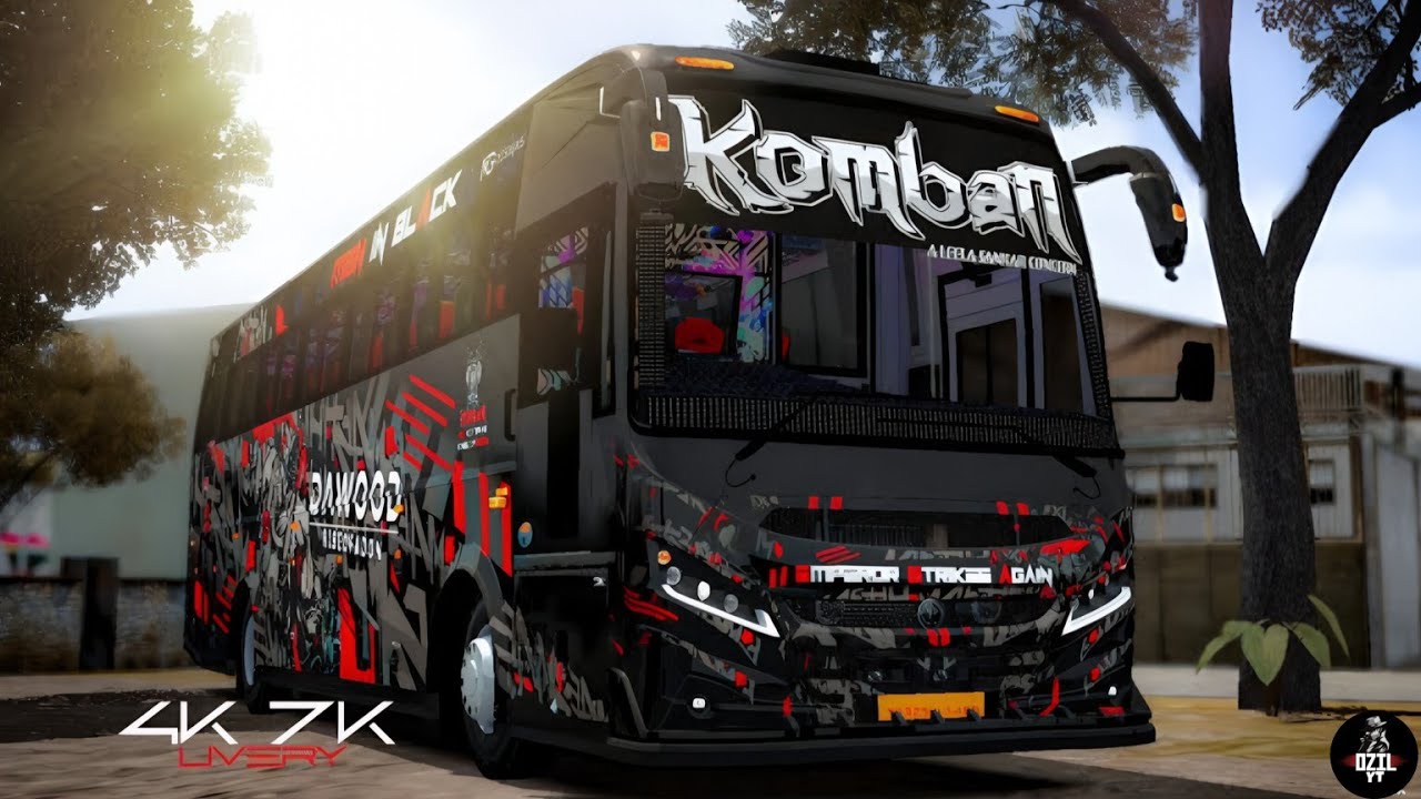 🔴KOMBAN DAWOOD 7K/4K LIVERY FOR BUSSID FOR LIONKING ZEDASTRA 📈🔥 || OZIL YT ||