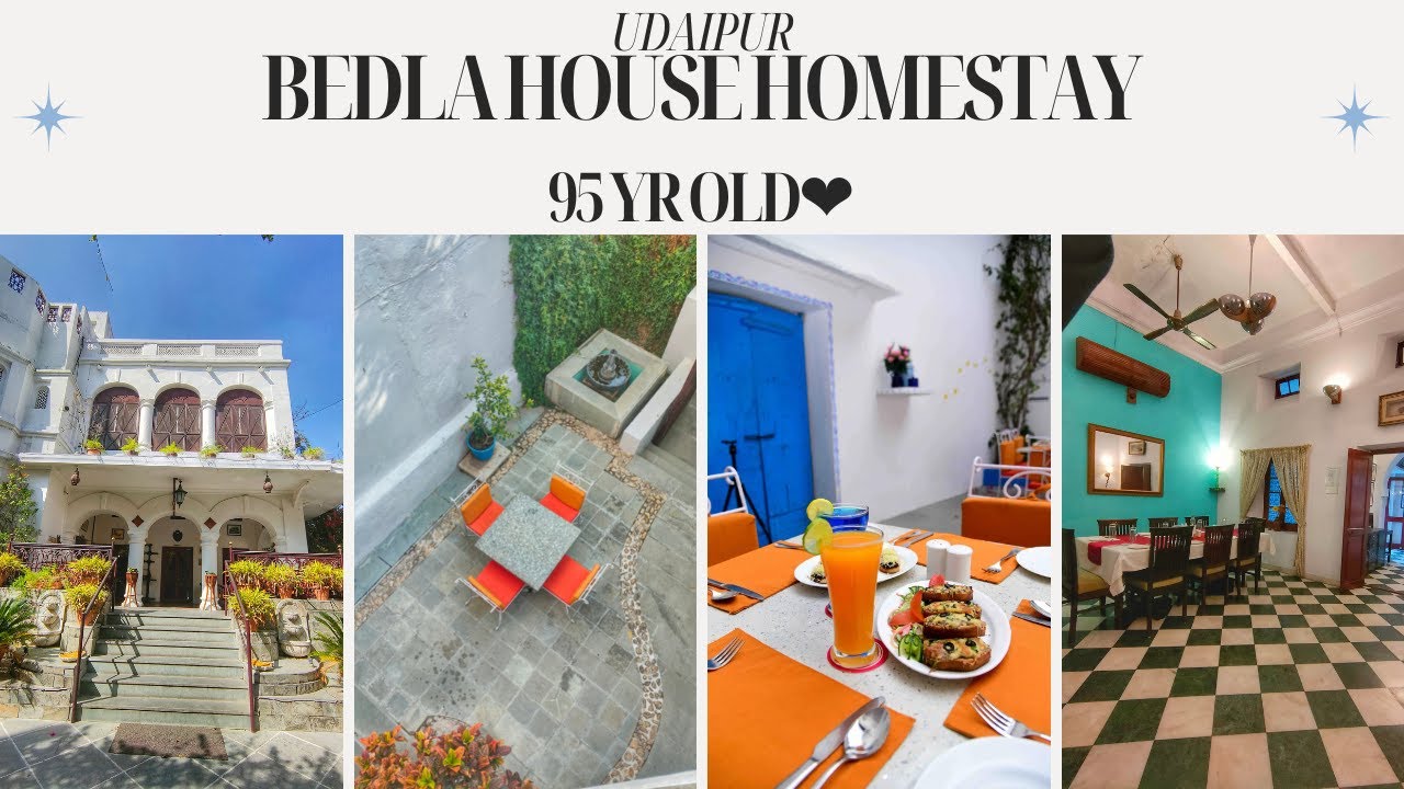 Beautiful Heritage Homestay in Udaipur | Bedla House | 95 Year Old | Budget stay in Udaipur❤️