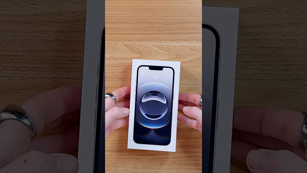 iPhone 16e d'Apple - Unboxing