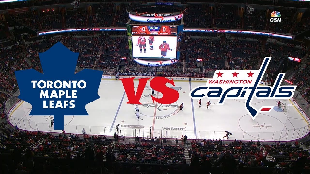 NHL 18 | Toronto Maple Leafs vs Washington Capitals | PS4 Gameplay