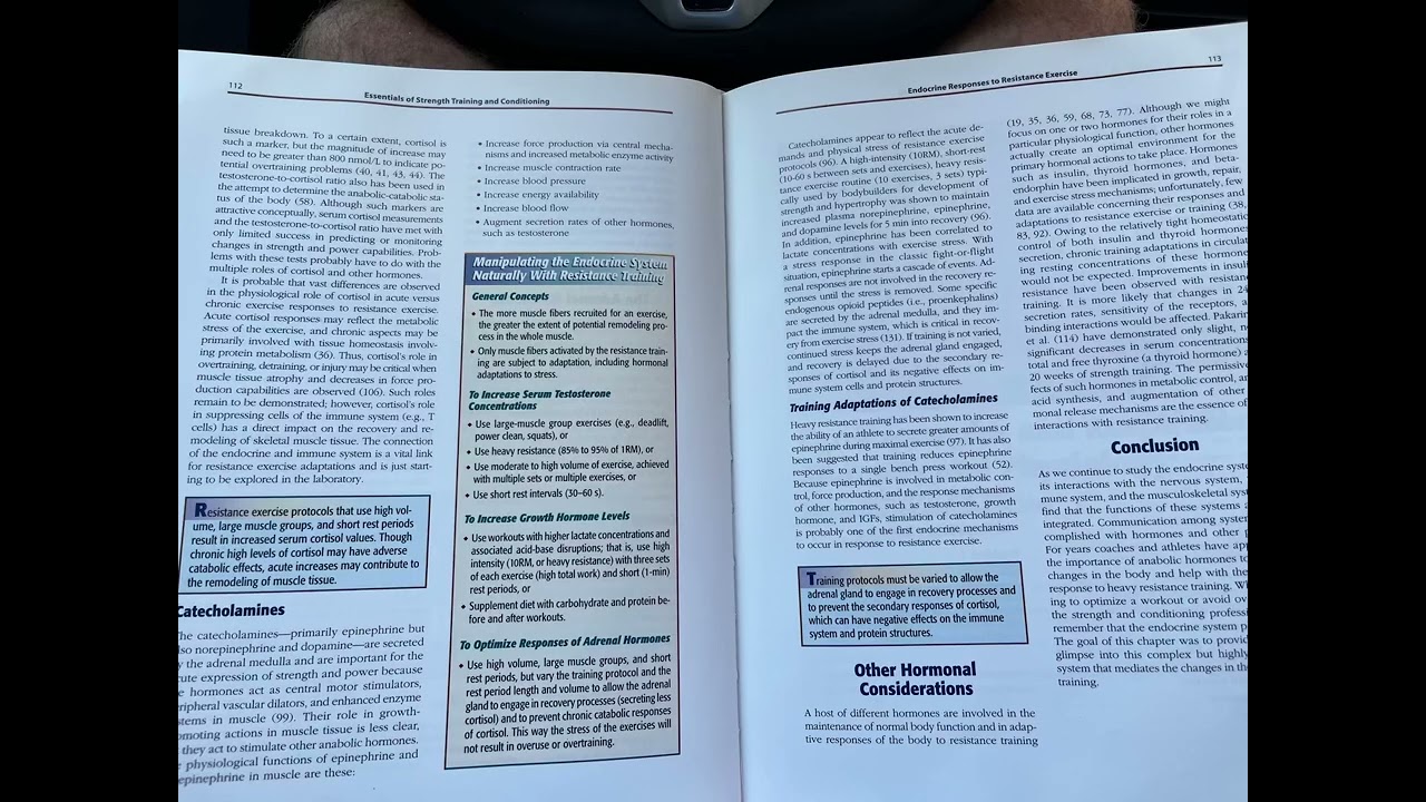 Endocrine response to resistance training (7)