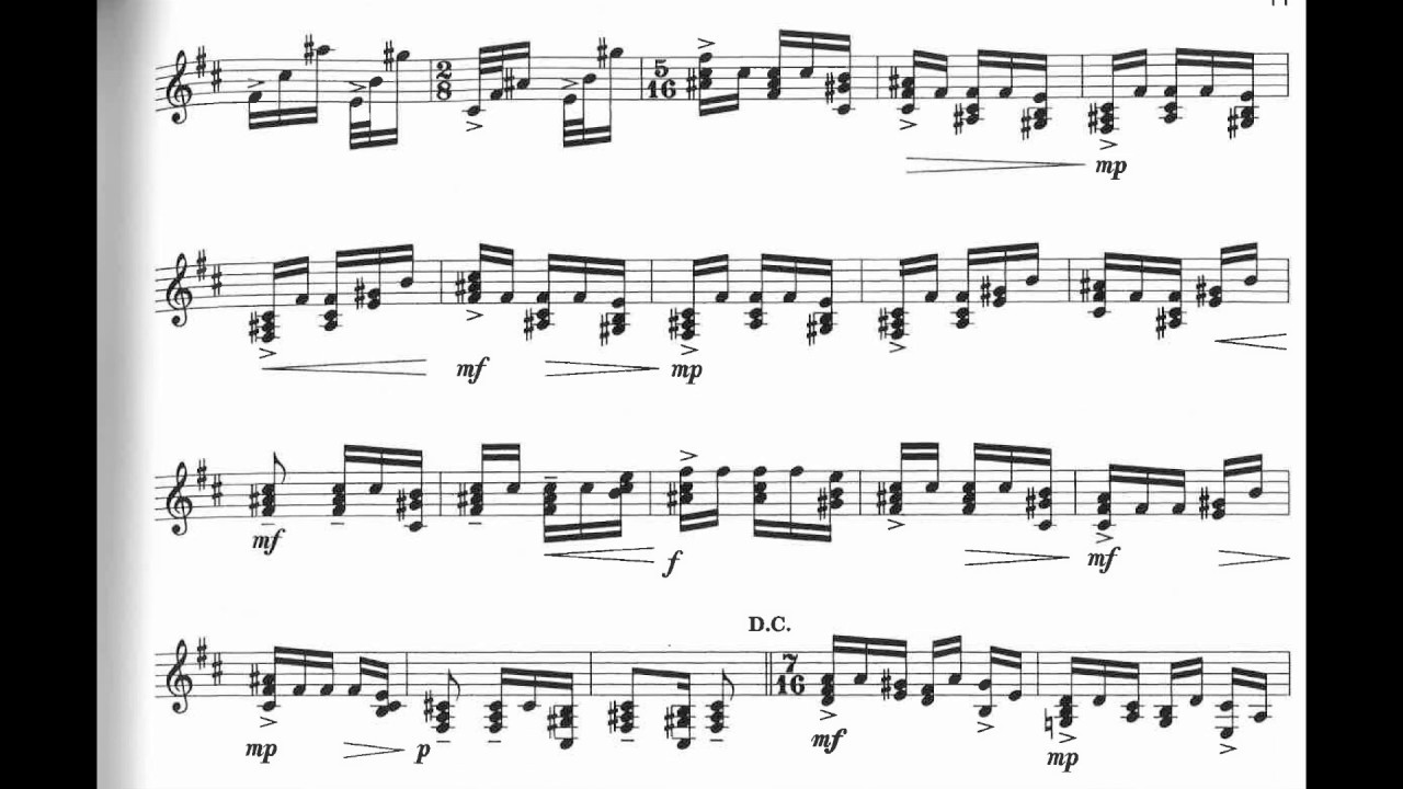 Ross Edwards - Marimba Dances for Marimba (1982) [Score-Video]