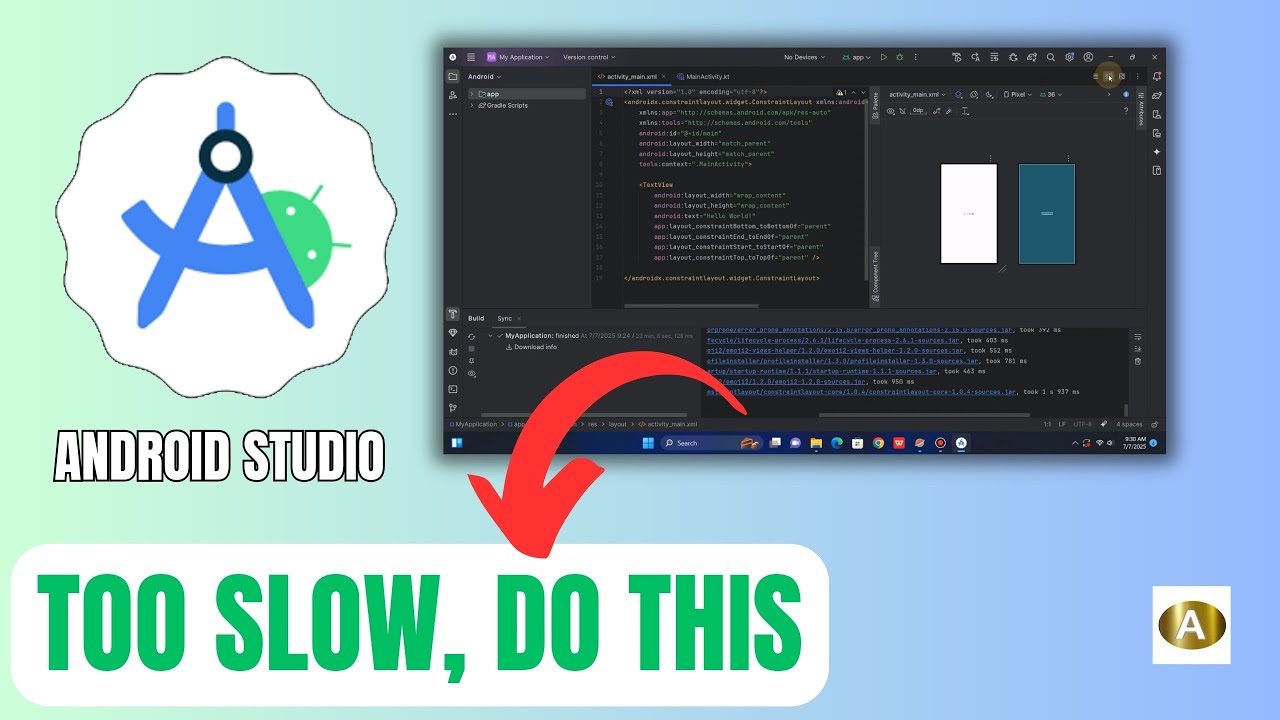 How to Speed Up Android Studio | Fix Lag and Improve Performance (Full Guide)