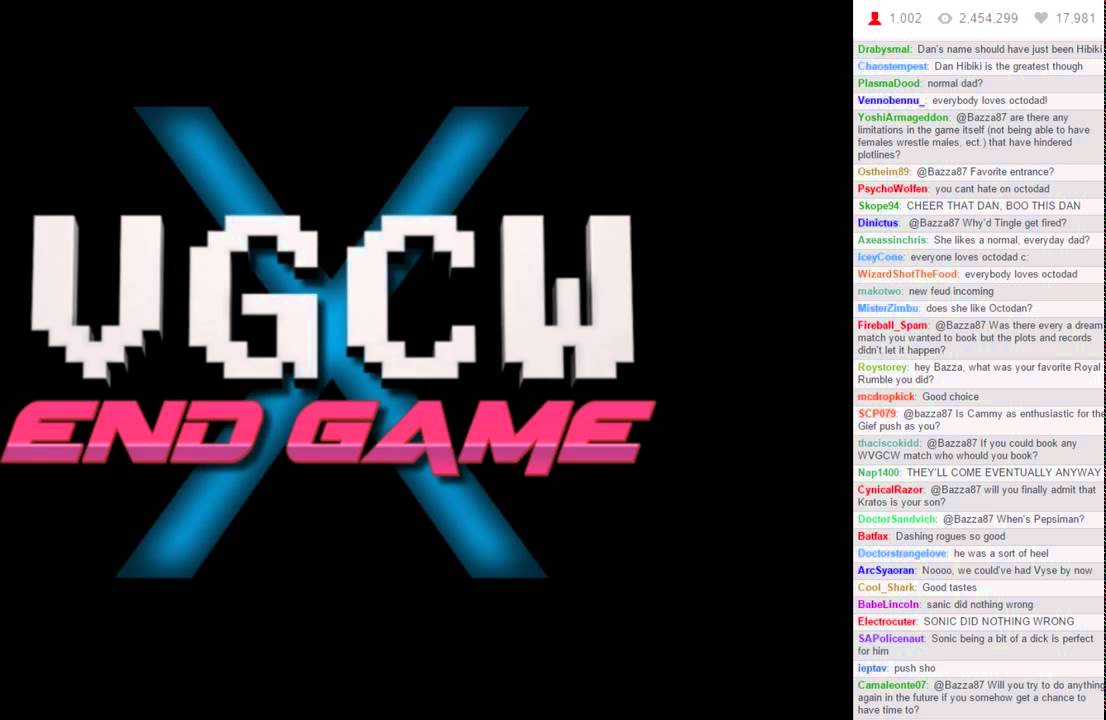 VGCW END GAME X - 24: Bazza Post-Show Q+A