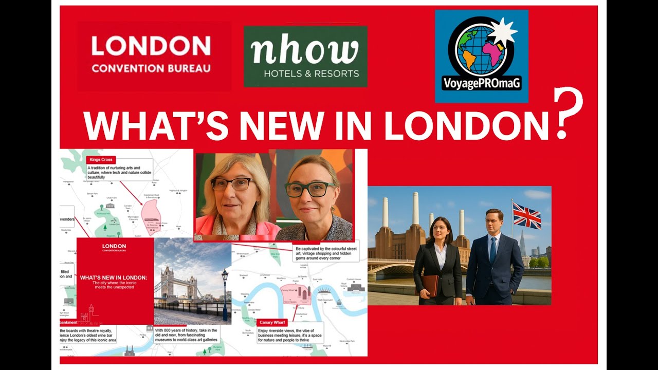 What's new in London ? Présentation de London Convention Bureau et nhow hotel london