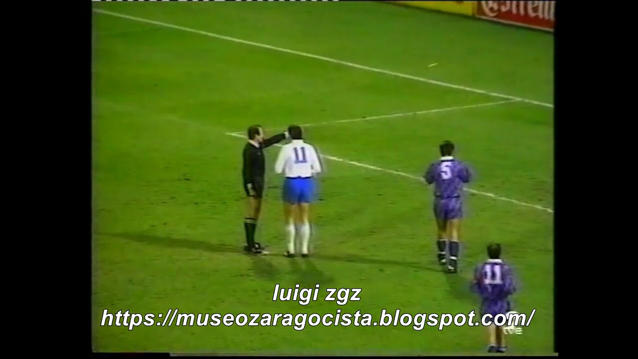 REAL ZARAGOZA - VALLADOLID 1991-1992