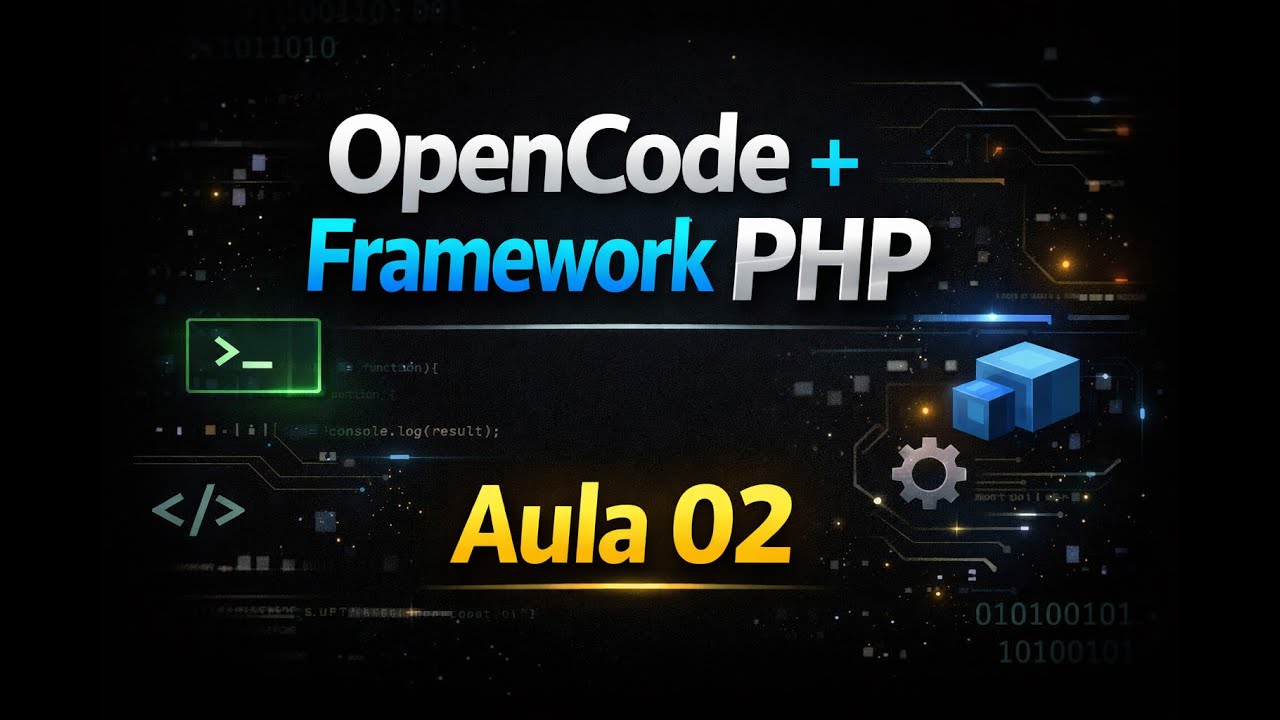 OpenCode na Prática: Crie um Sistema de Barbearia com IA e Framework PHP | Aula 2