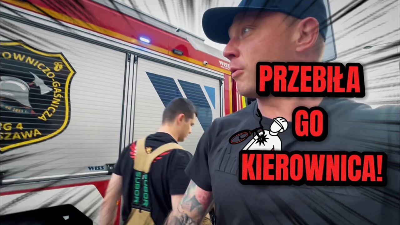 Nietypowa akcja STRAŻAKÓW z JRG 4 Warszawa