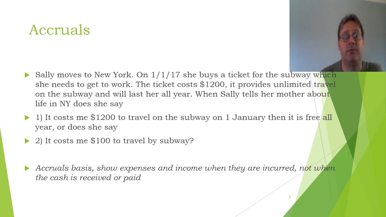 Lecture 2 Introduction to Accruals