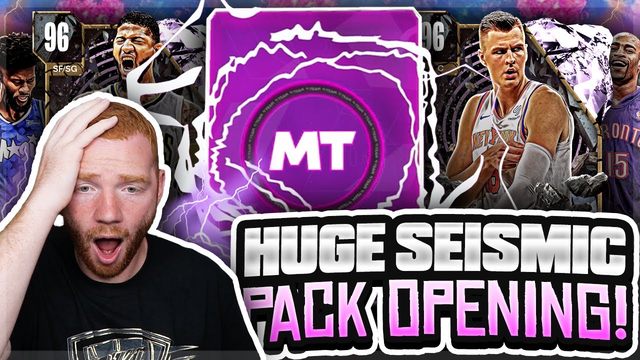 I Pulled an INSANE Pink Diamond Player! Huge SEISMIC Pack Opening! (NBA 2K24 MyTeam)