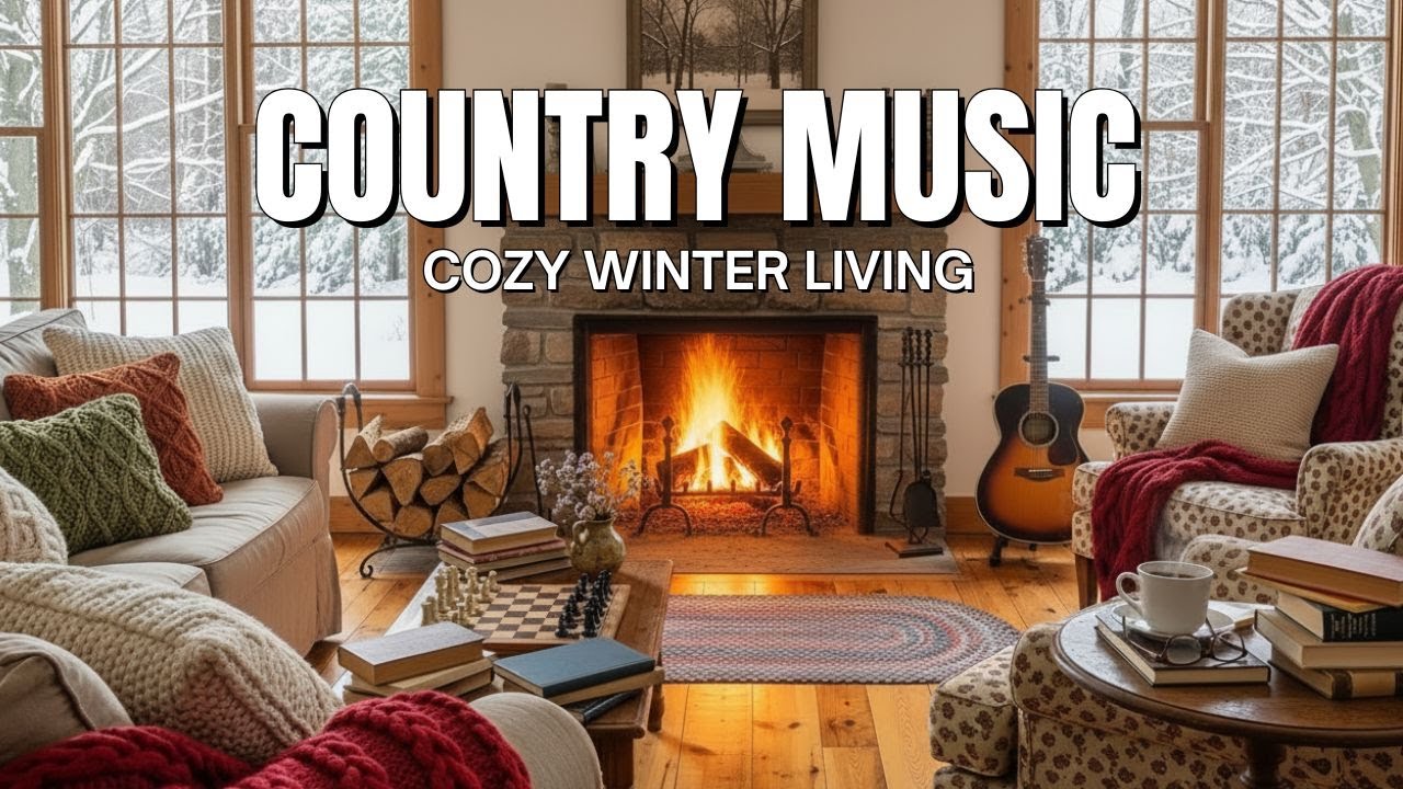 Country Music Playlist — Cozy Winter Living at Home