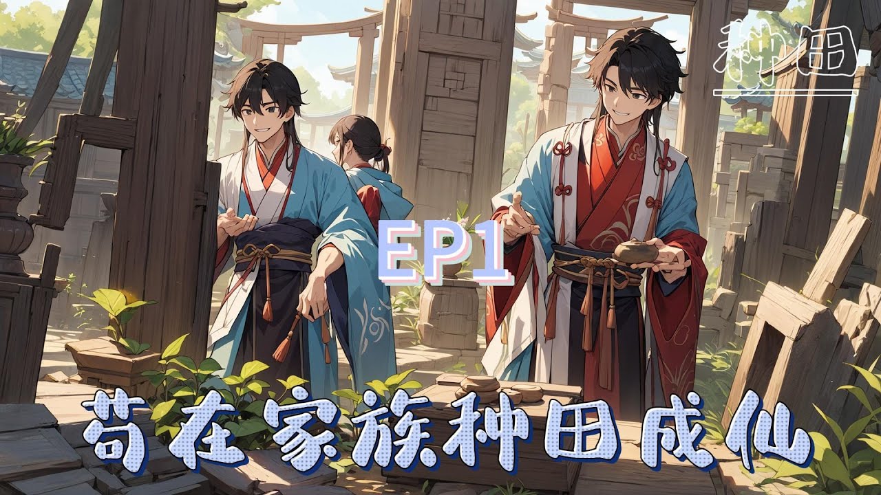 🌿【苟在家族種田成仙】EP1 種田【收穫一階下品青松果，獲得青木功，功法晉升圓滿】【收穫二階下品天靈果，獲得築基丹】【收穫三階上品金烏草，獲得神通金烏化虹術】#修仙 #種田 #穿越 #玄幻 #仙俠