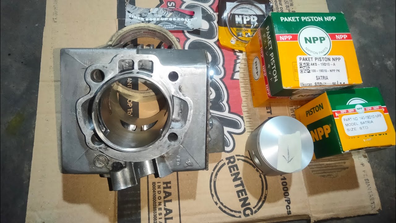 Paketan 132cc blok rc 100 ob custom aplikasi langkah 52 exzoz ala NSR..wa 087771962132