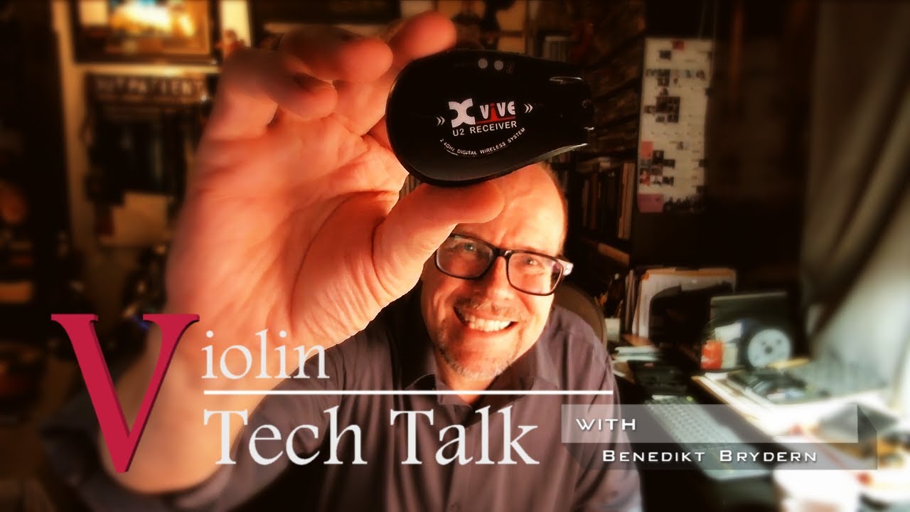 Violin Tech Talk #4 Xvive U2  Wireless System Rechargeable 2.4GHz Digital