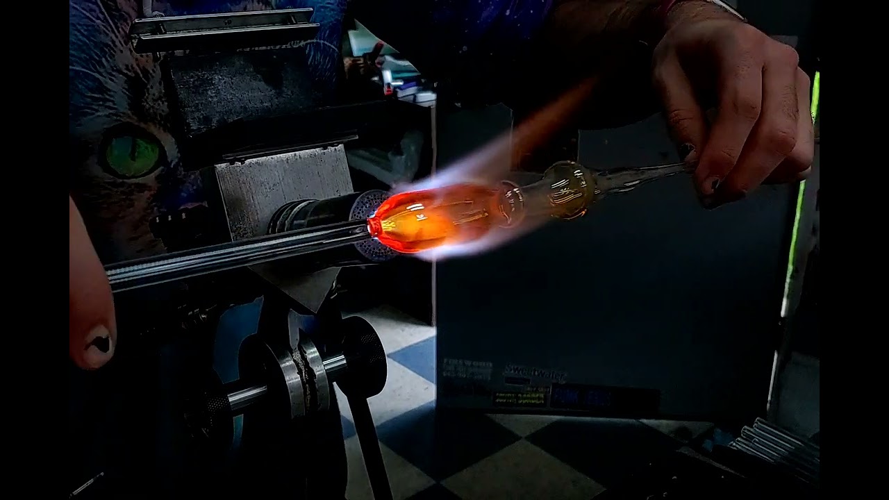 fumed glass spoon