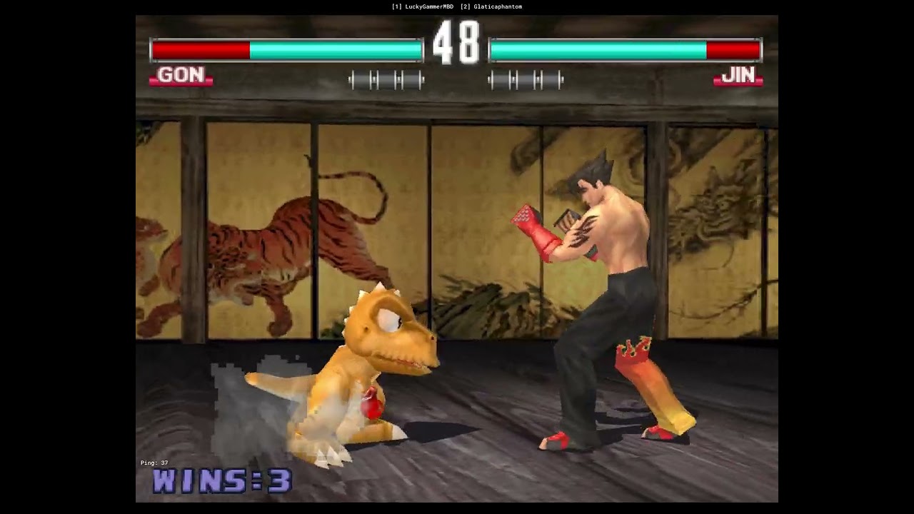 Tekken 3 Online Lucky VS Glaticaphantom Match