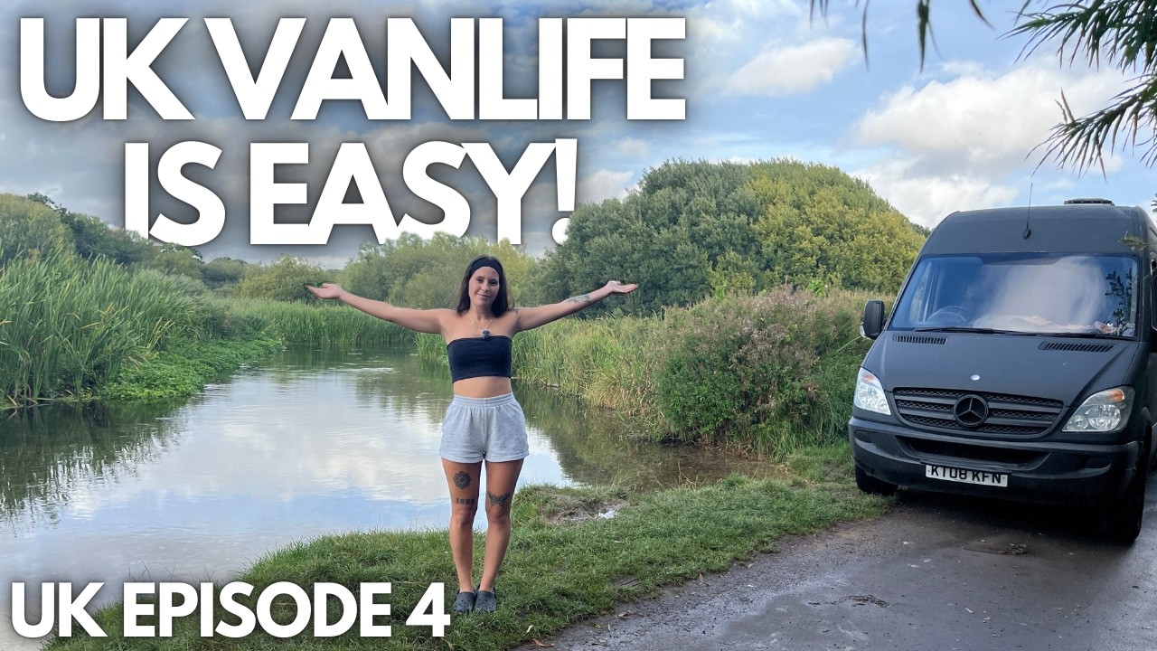 THIS IS UK VANLIFE! Exploring Glastonbury