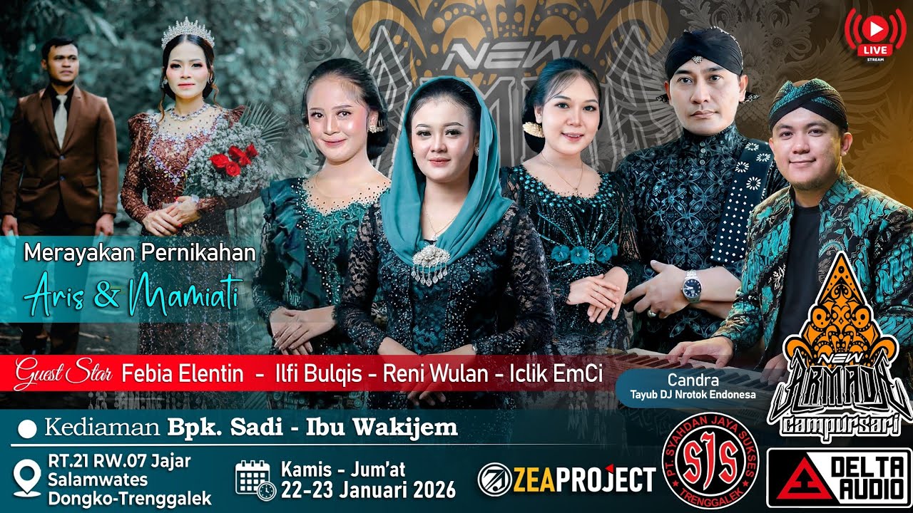 LANGGAM NAMPI BESAN - ILFI BULQIS - FEBIA ELEN - RENI WULAN - ERLITA PUTRI NEW ARMADA