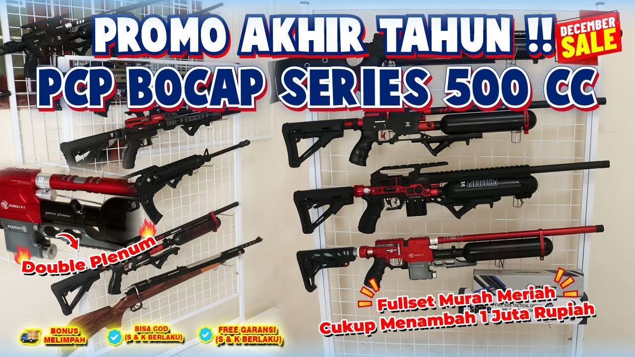 REKOMENDASI PCP BOCAP 500CC HARGA MURAH!! PROMO AKHIR TAHUN 2025‼️