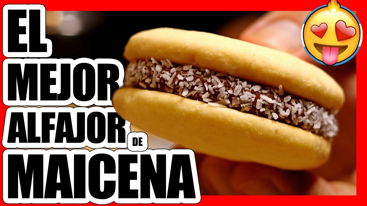 😍 Cómo hacer ALFAJORES DE MAICENA fáciles (LOS MEJORES)