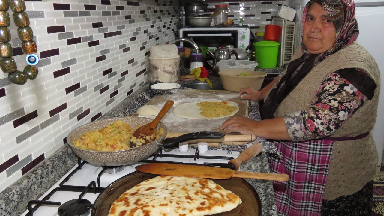 Patatesli gözleme nasıl yapılır tarifi günlük vlog