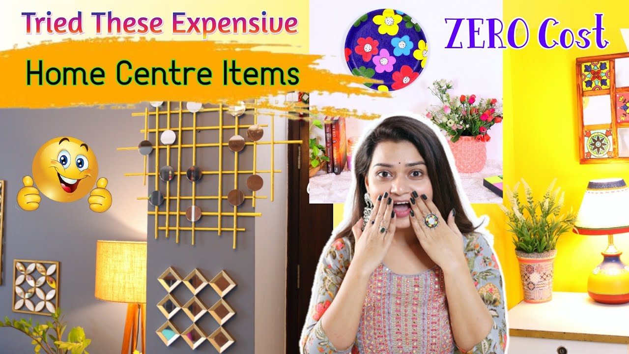 बेकार Newspaper और कबाड़ से बनाये Expensive DIYs With Rs. 0/- | Home Centre Items Recreation