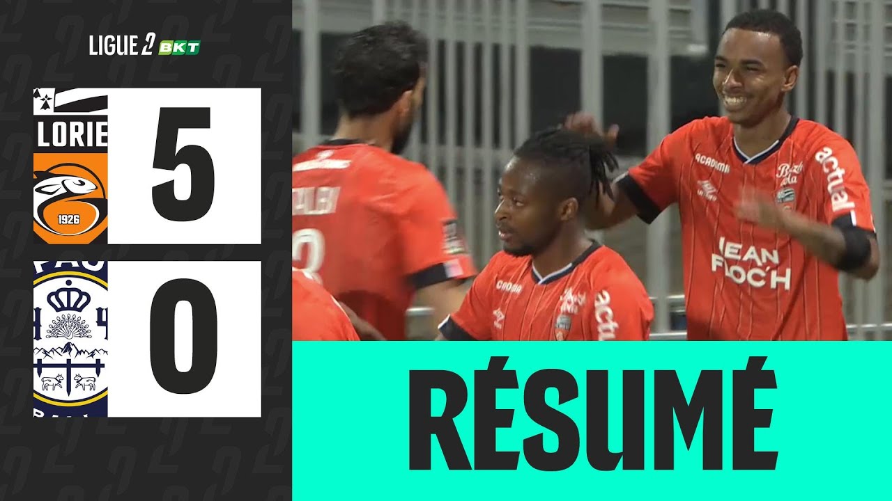 FC LORIENT - PAU FC (5-0) - 29ème journée - Ligue 2 BKT 24/25