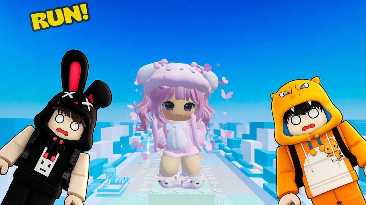 Ferix, Kezri Dan Ciko Di Kejar Anak Kecil Joget Mimi Cucu! ROBLOX