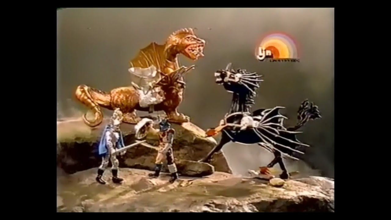 Advanced Dungeons & Dragons: Action Figures & Mounts (LJN commercial, 1983)