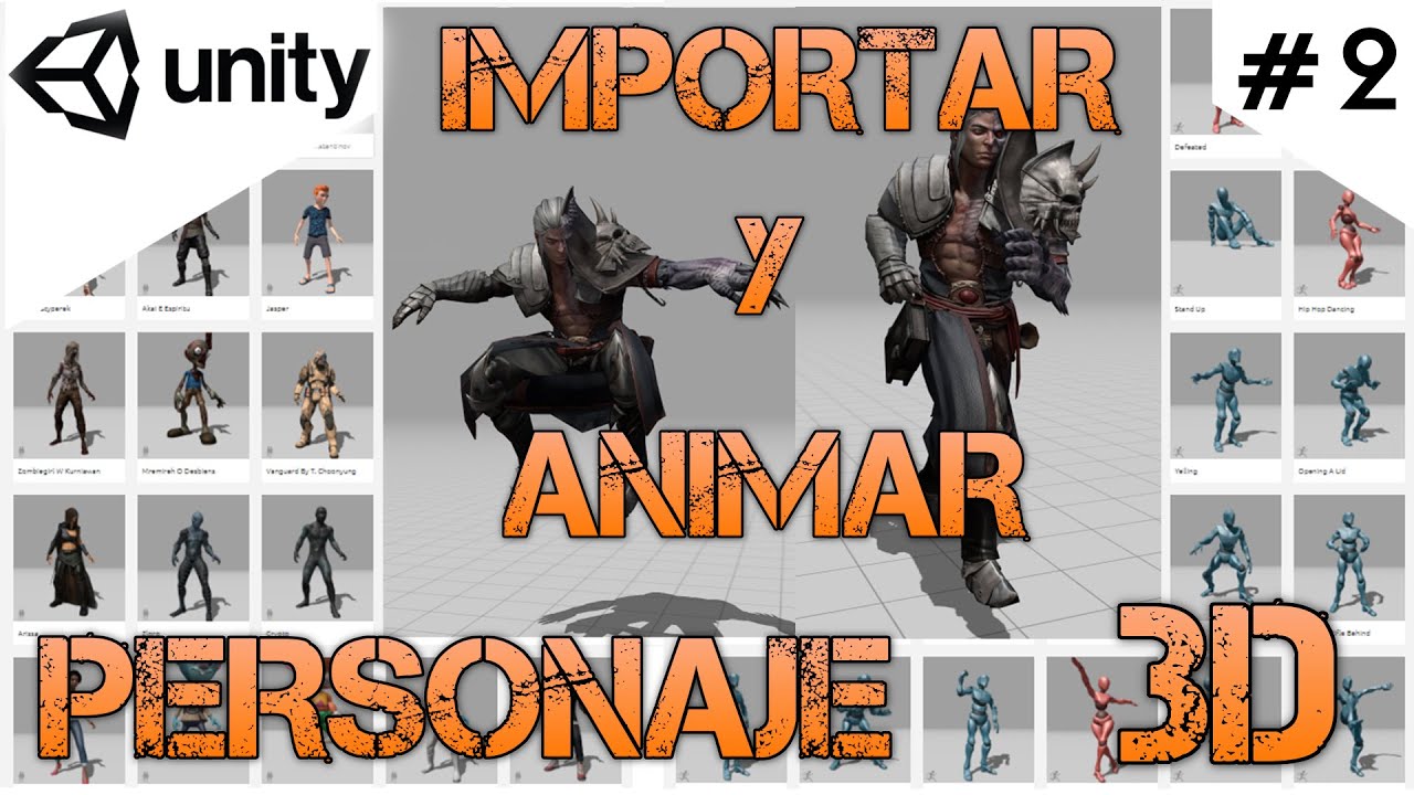 Importar y animar personaje 3D/Bailes y Salto/Unity Tutorial/Parte 2