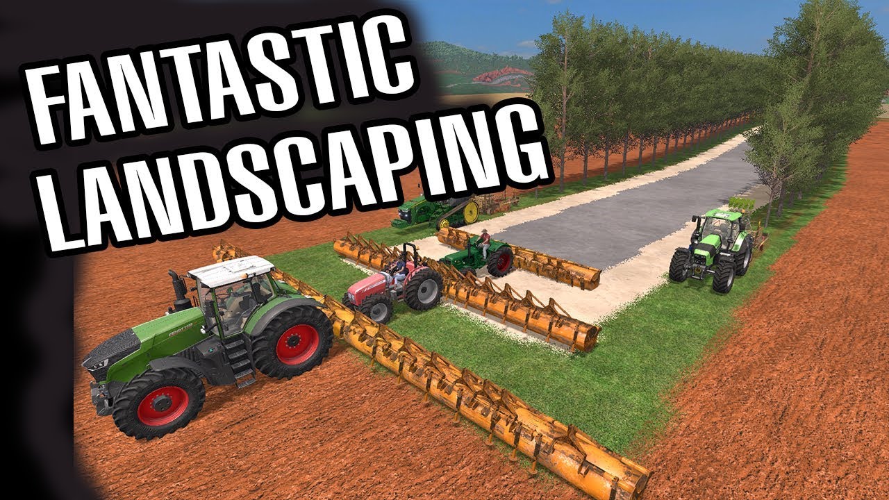 Farming Simulator 17: FANTASTIC LANDSCAPING | Estancia Lapacho Map
