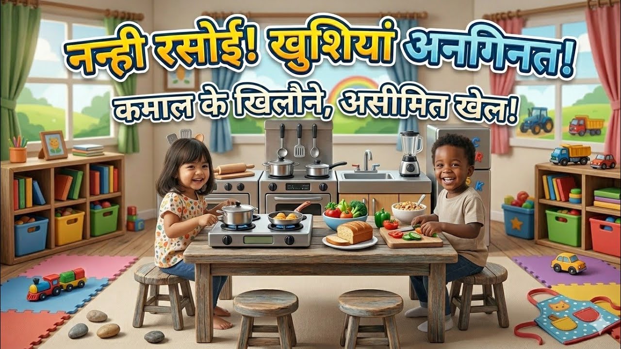 Golu molu khana paka rahe hai#kidsVidio