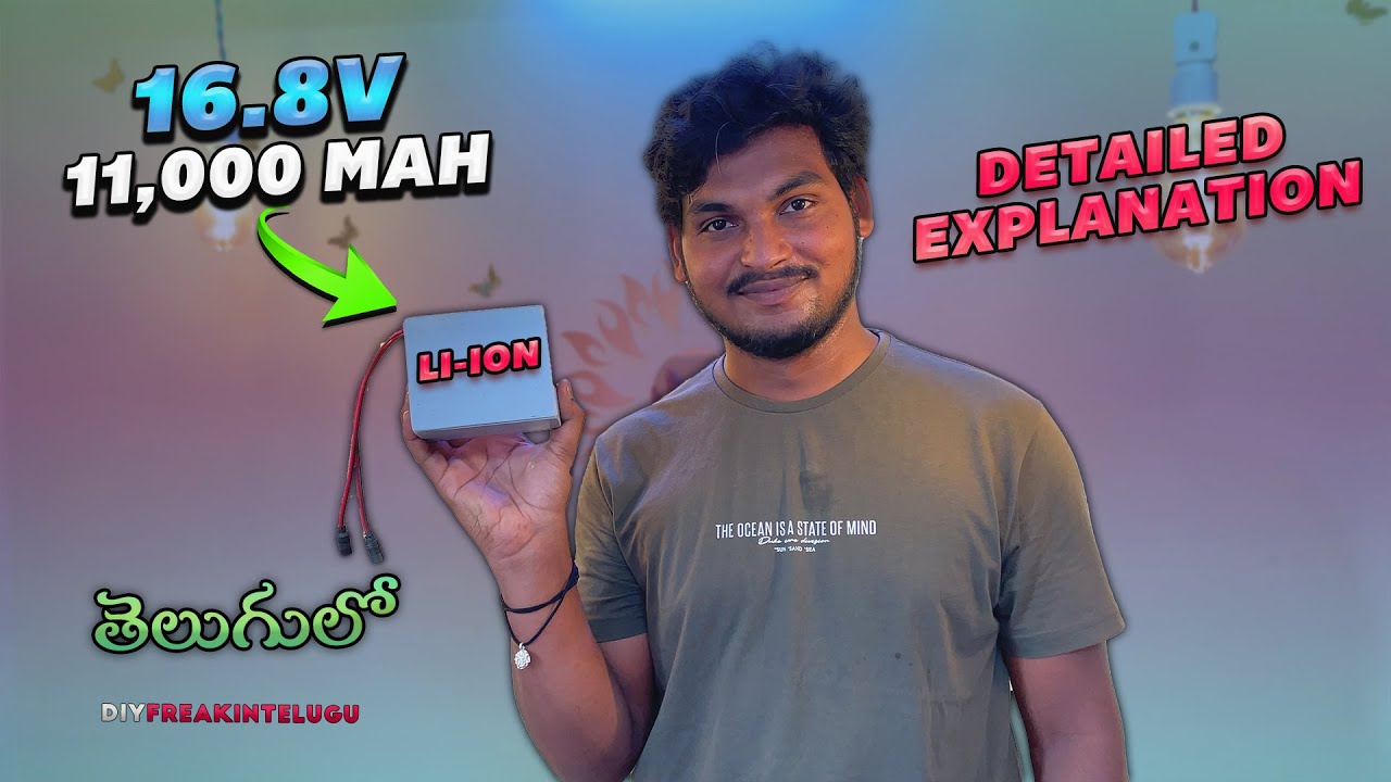 How To Make 16.8v Li-ion Rechargeable Battery Pack