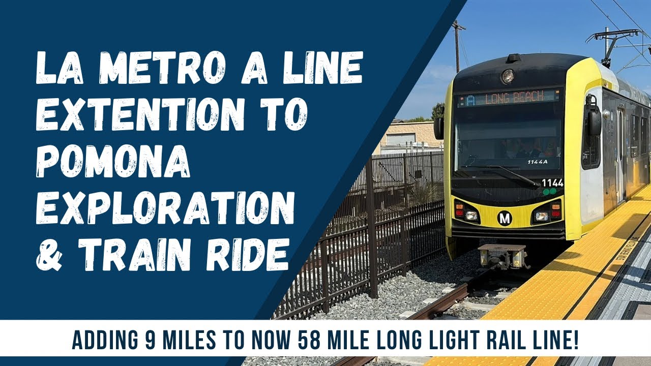 Riding the New LA Metro A Line Extension: A Transit Dream Come True Series