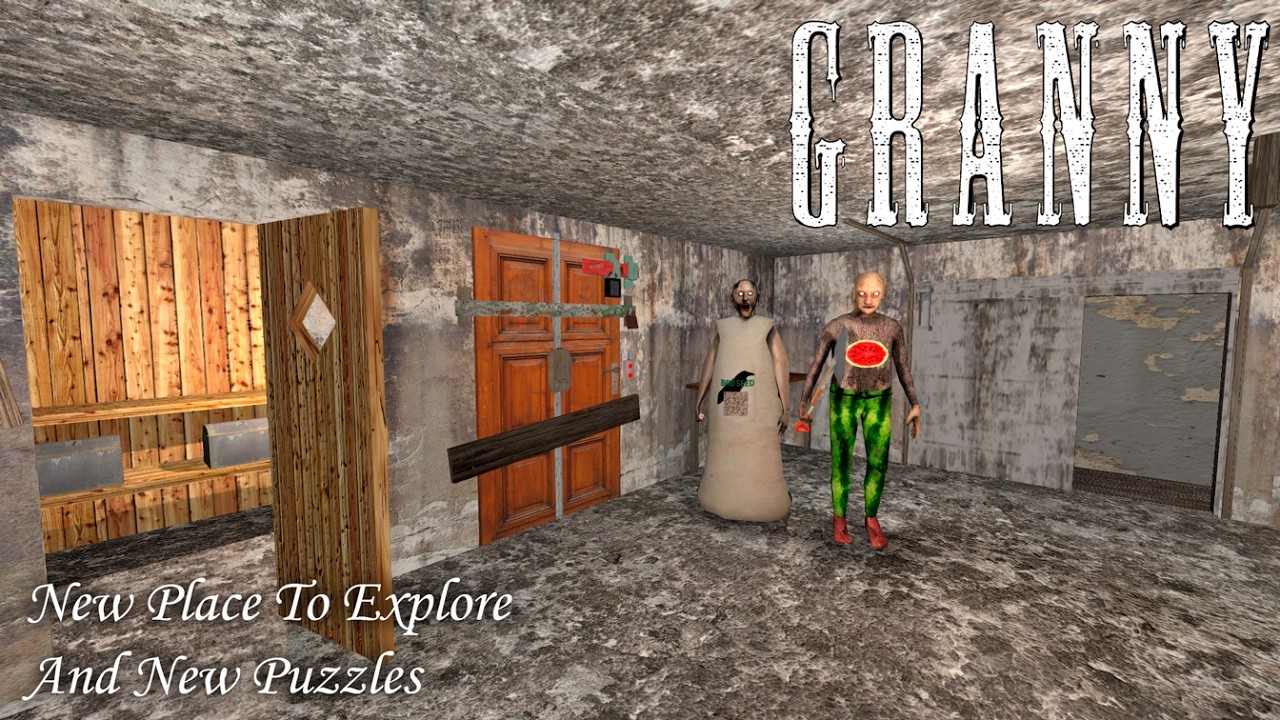 Granny Recaptured - The New Map Updated v1.9 With New Place To Explore And New Puzzles