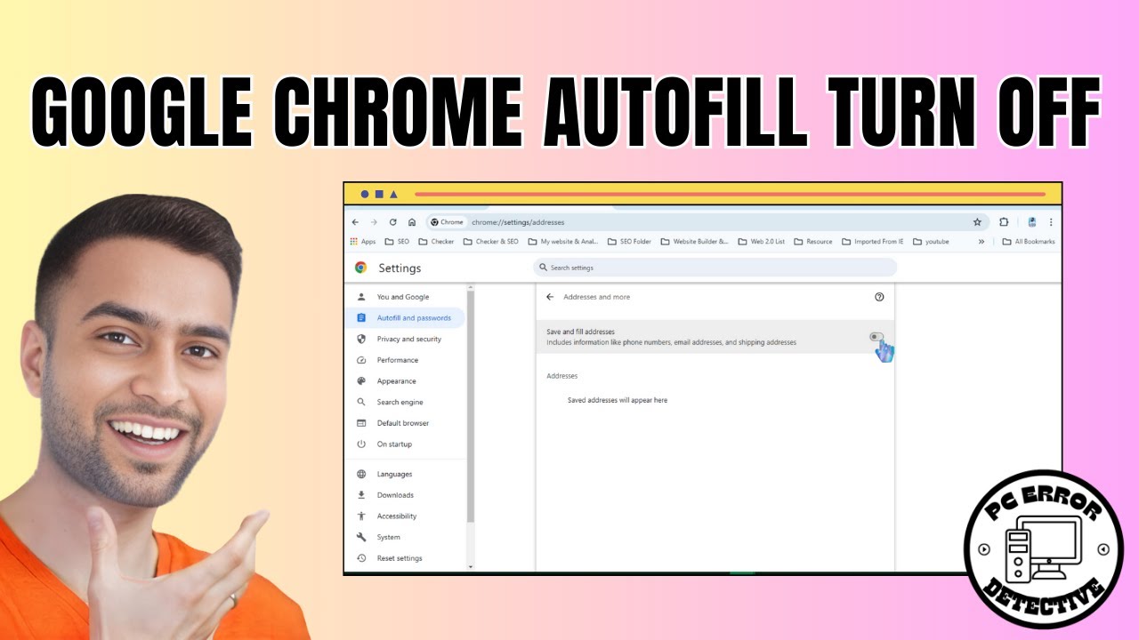 How to Turn Off Autofill on Google Chrome