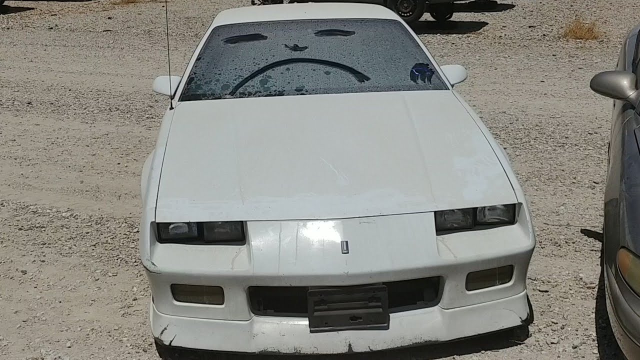 1991 Camaro RS Junkyard Find. Shame this one wasn't saved.
