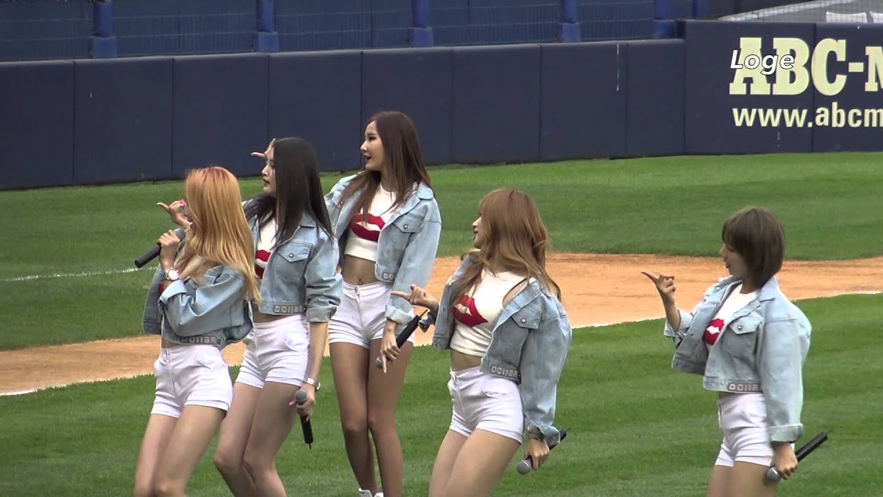 150604 EXID 잠실야구장 공연 - 위아래