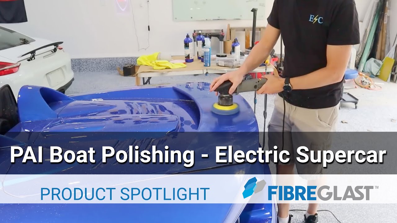 Electric Supercar  PAI Boat Polishing Products