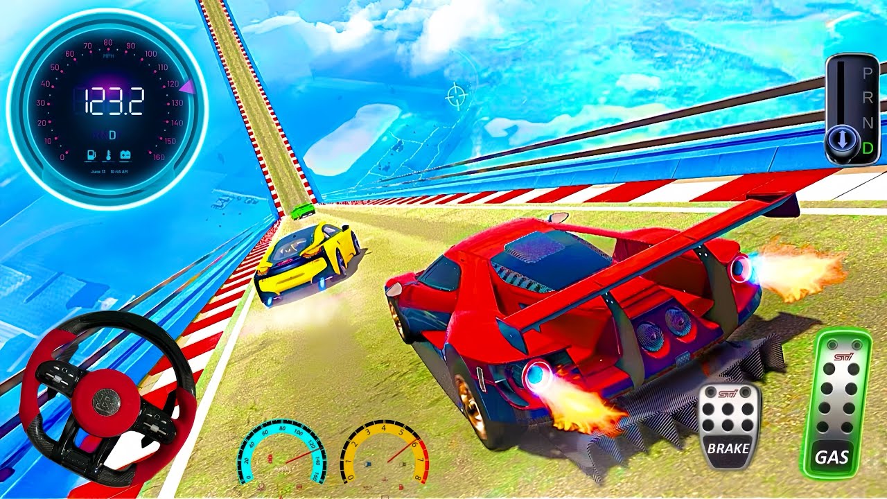 StormRide: Car Stunt Race Game 🏎️🏁Mega Ramp Extreme Stunts | High Speed Racing Gameplay HD ll PART-1