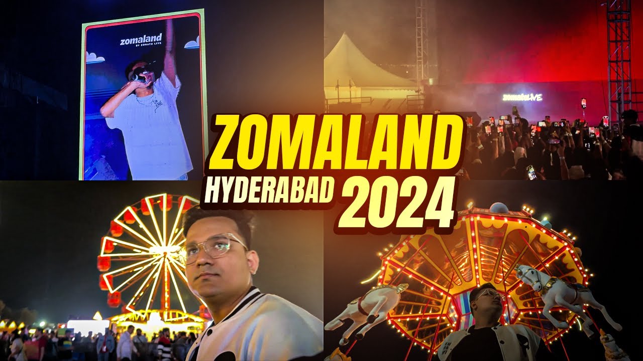 Zomaland Hyderabad 2024 | Explore with @bhukkanawab