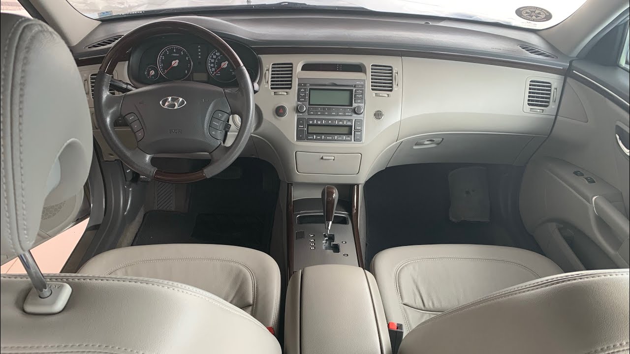 Hyundai Azera 08/09: Detalhes internos. Mais um vídeo da série.