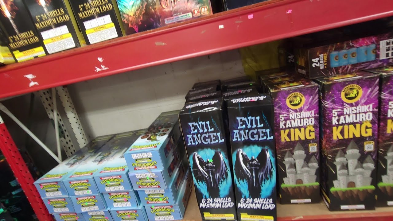 Poor Pauls Fireworks store tour New Years Eve 2024