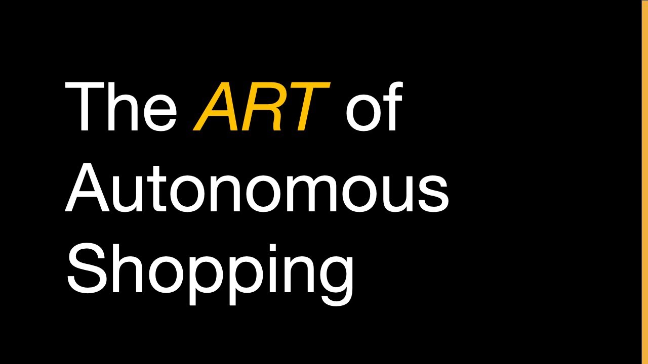 The ART of Autonomous Shopping Webinar: Insights from an Analyst, Retailer, and Technologist